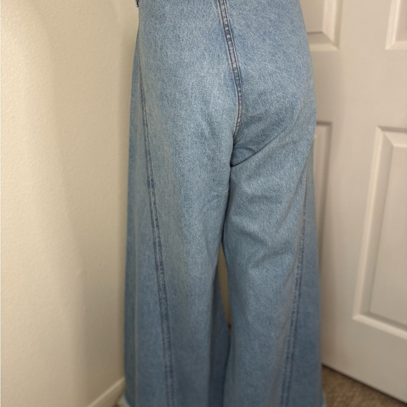 FARM Rio Blue Flare Wide Leg Jeans - Picture 3 of 12